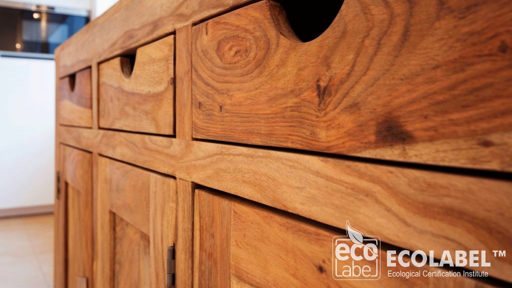 ETIQUETA ECO para muebles de madera