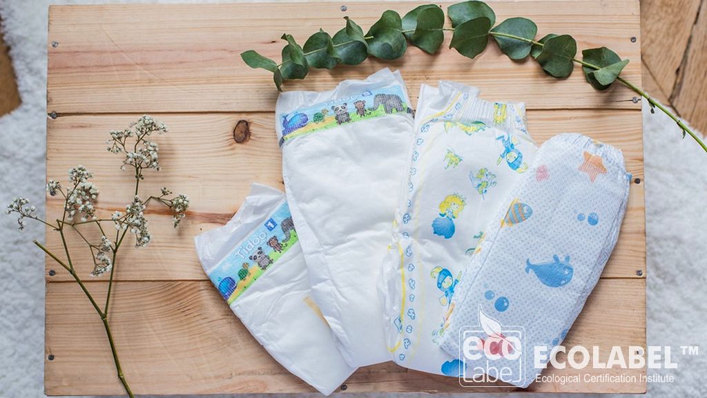 ECO LABEL for Baby Diapers