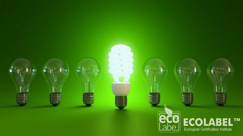 ECO LABEL pour les ampoules à économie d'énergie